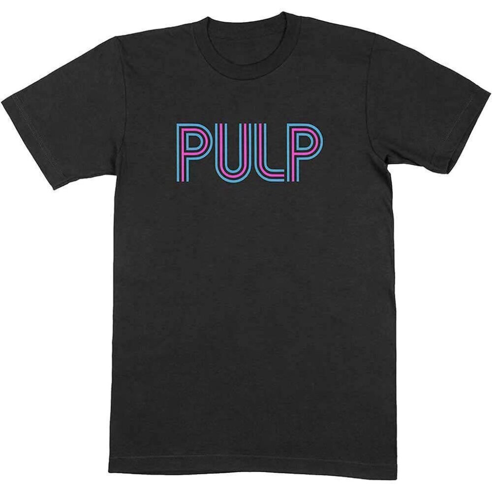 Pulp Intro Logo Retro Music Graphic Unisex T-Shirt .